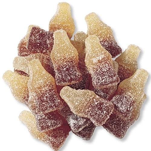 Lot de 5 E-liquides bonbon cola Alfaliquid - Sans tabac ni nicotine - Vente interdite au moins de 18 ans - 0 mg
