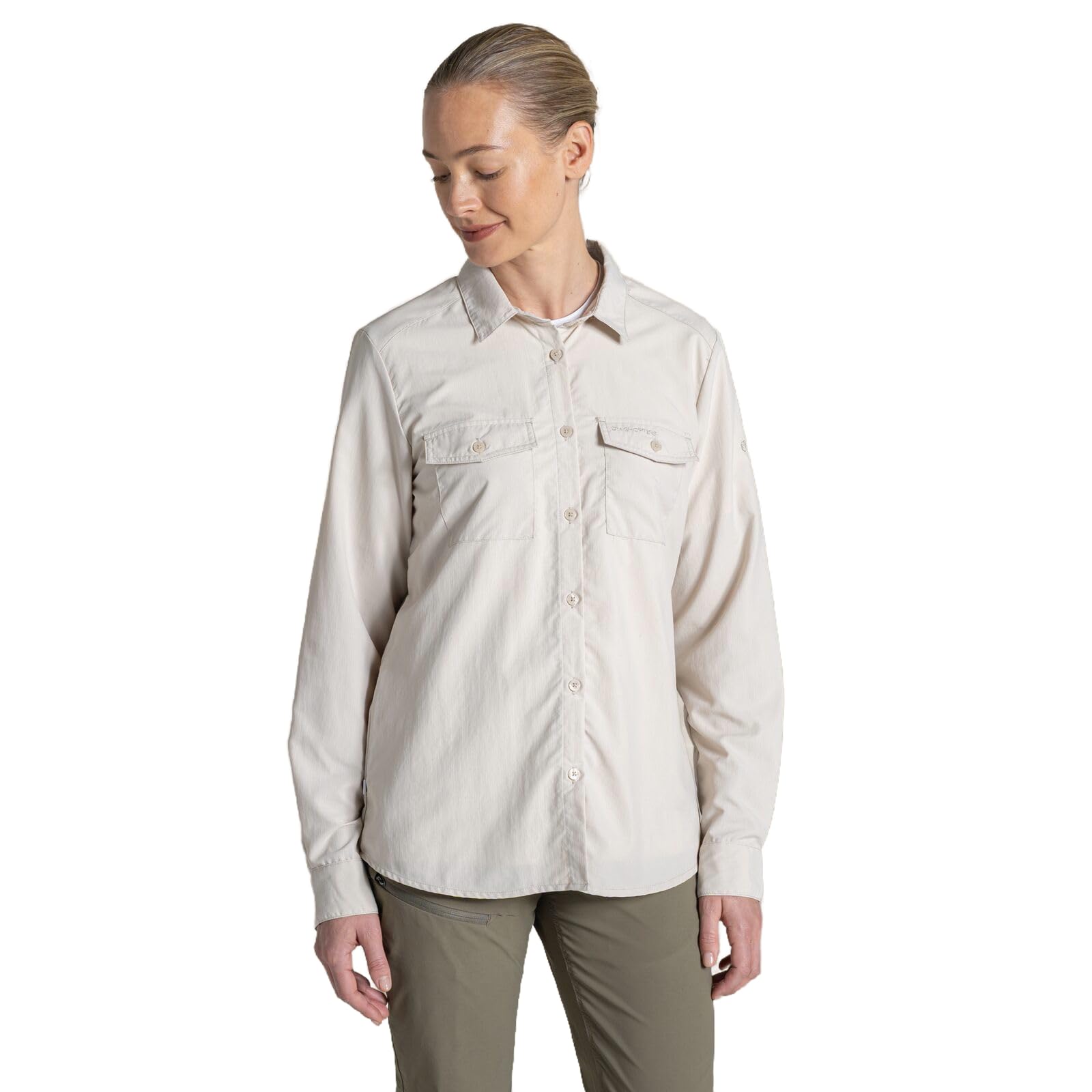 Craghoppers Damen NosiLife Loukkos Long Sleeve Shirt Shirt (1er Pack)