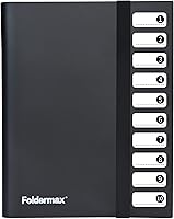 Vista 1 de Foldermax Card Binder - 9 Pocket Trading Card Album Folder - 360 Side Loading Pocket Binder for TCG