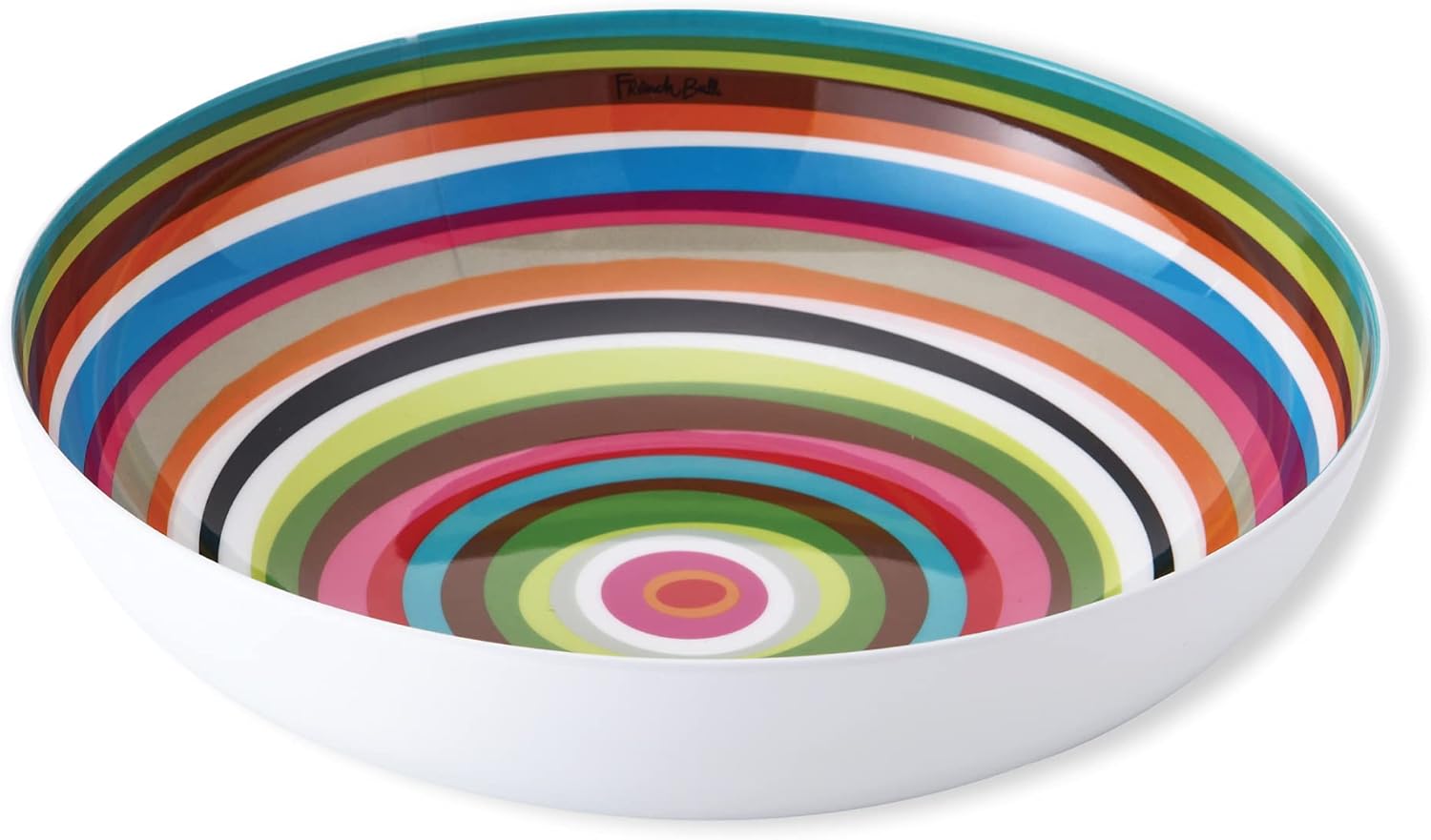 French Bull 11.75" Serving Bowl - Melamine Dinnerware - Salad, Mixing, Pasta (Ring)