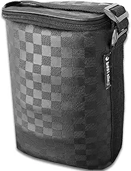 Bolsa Térmica Para Bebidas Suporta 4kg Wine Bag Porta 2 Garrafas e Taças de Vinho Com Alça de Ombro