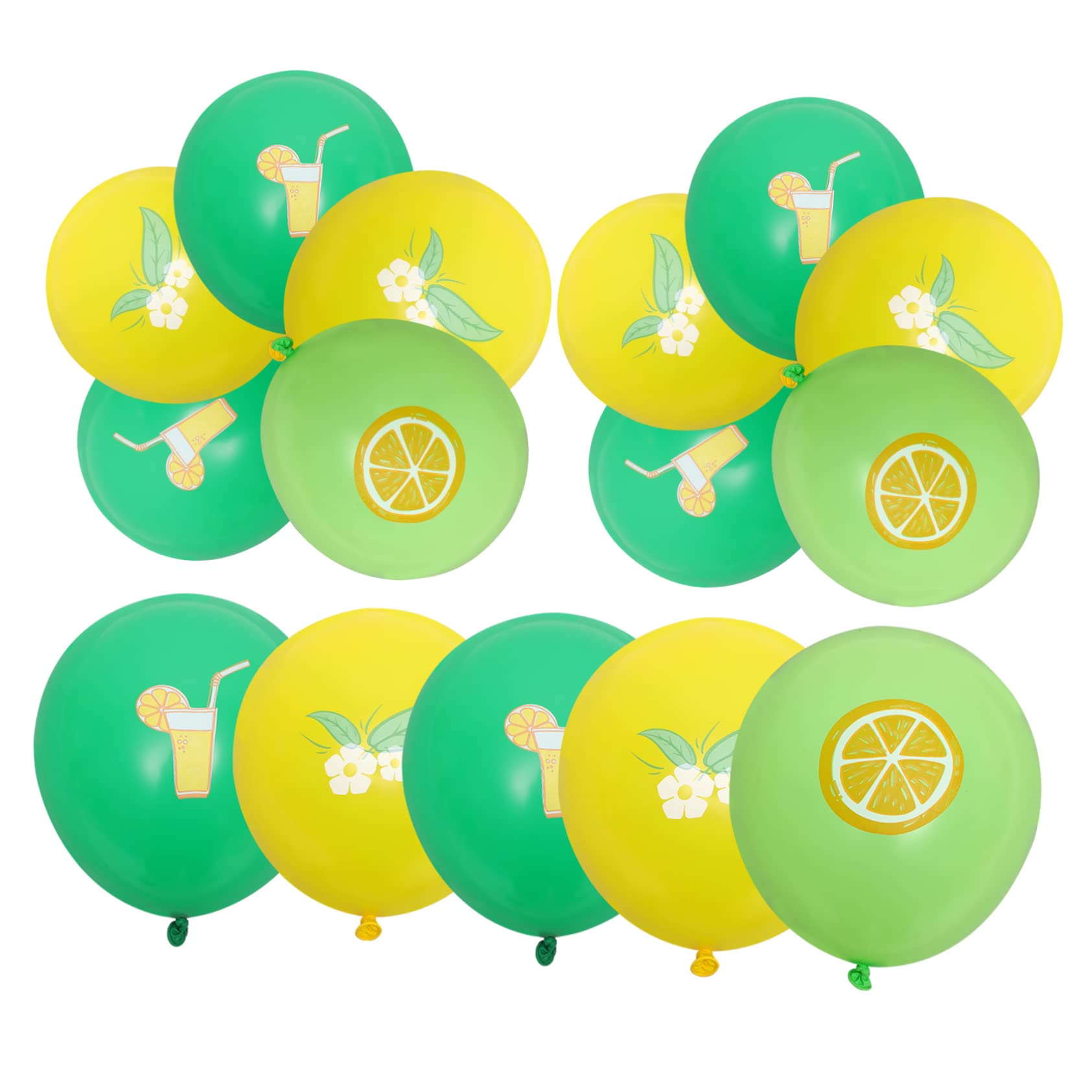 WOONEKY 4 Set di Palloncini in Lattice a Tema Hawaiano per Decorazioni di Nozze Fidanzamento E Compleanno Accessori per Foto Pezzi * 4