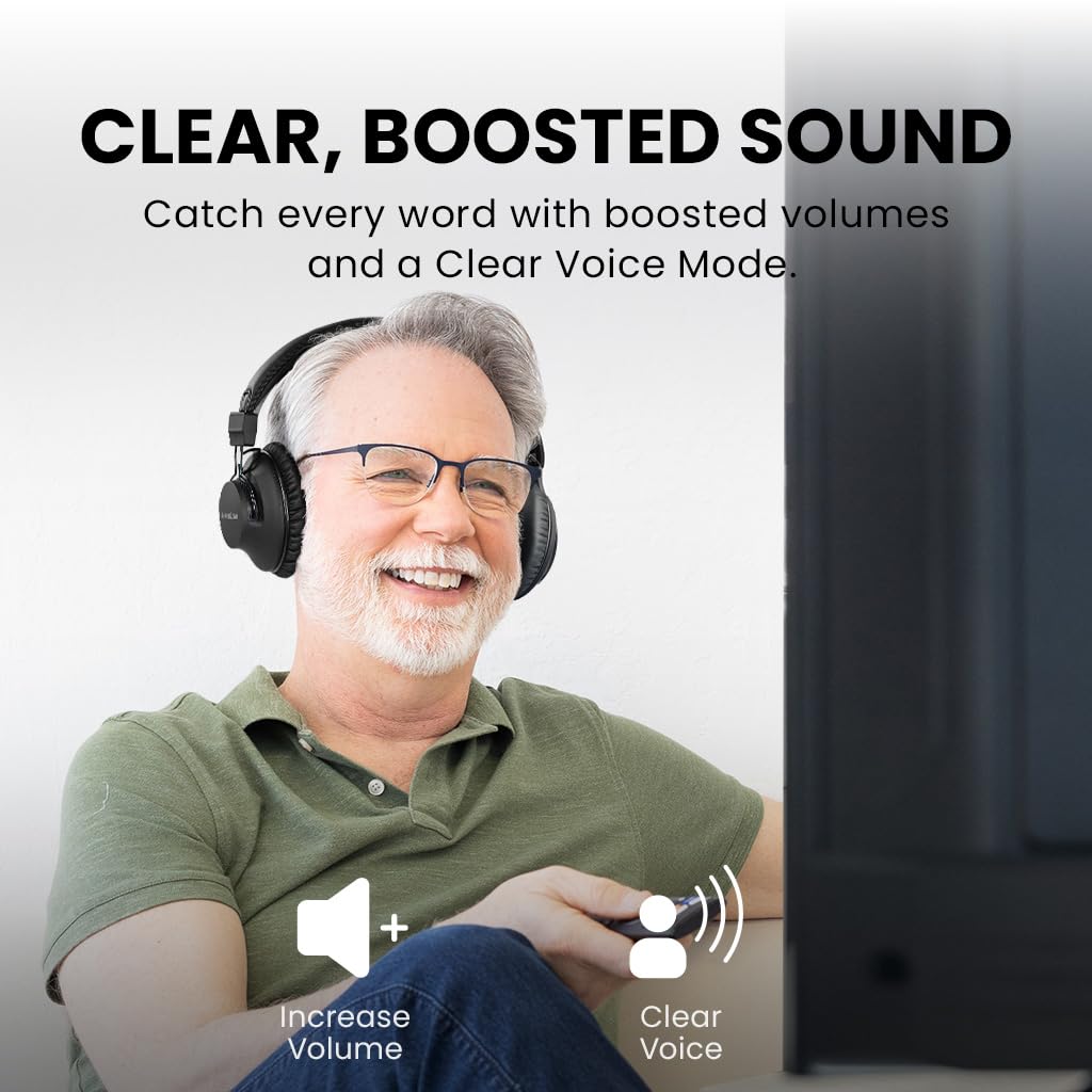 SALE Avantree 40 Hours DUAL Mode Bluetooth Over Ear Headphones With Mic, Super COMFORTABLE, Wireless && Wired, AptX Hi-fi NFC Headset