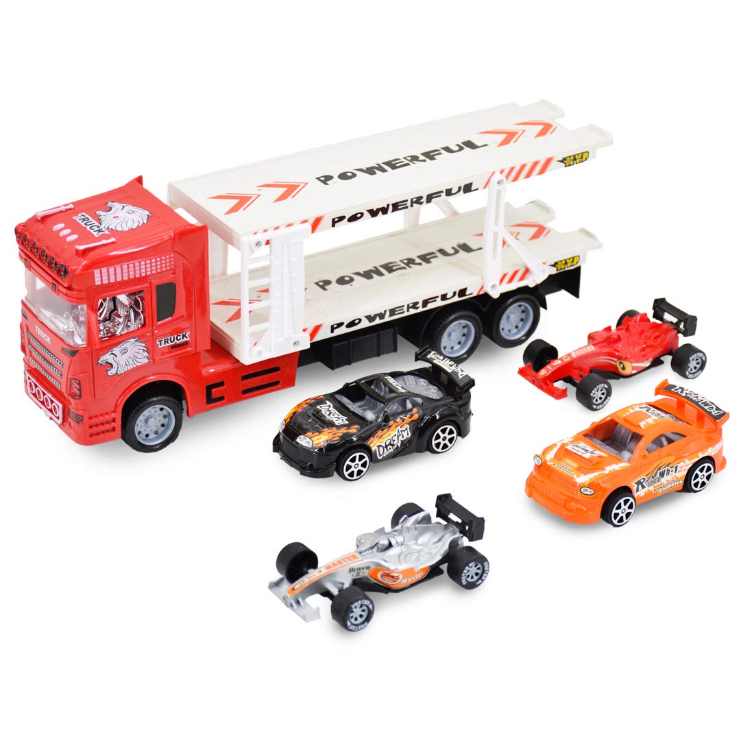 toy lorry car transporter