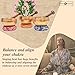 Authentic Tibetan Singing Bowl From 7 Planets, Lingam Design | Energy Meditation Sound Bowl, 6x1 inch Mallet & Cushion for Yoga, Deep Relaxation & Supporting Holistic Healing (3 Chakra Set)
