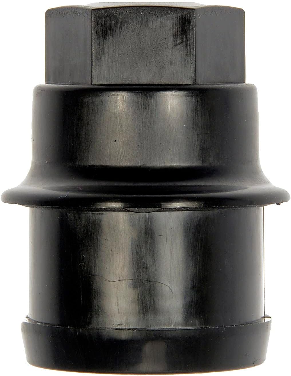 Dorman 611-949 Wheel Fastener Cover Compatible with Select Chevrolet/GMC Models, Black, Pack of 10