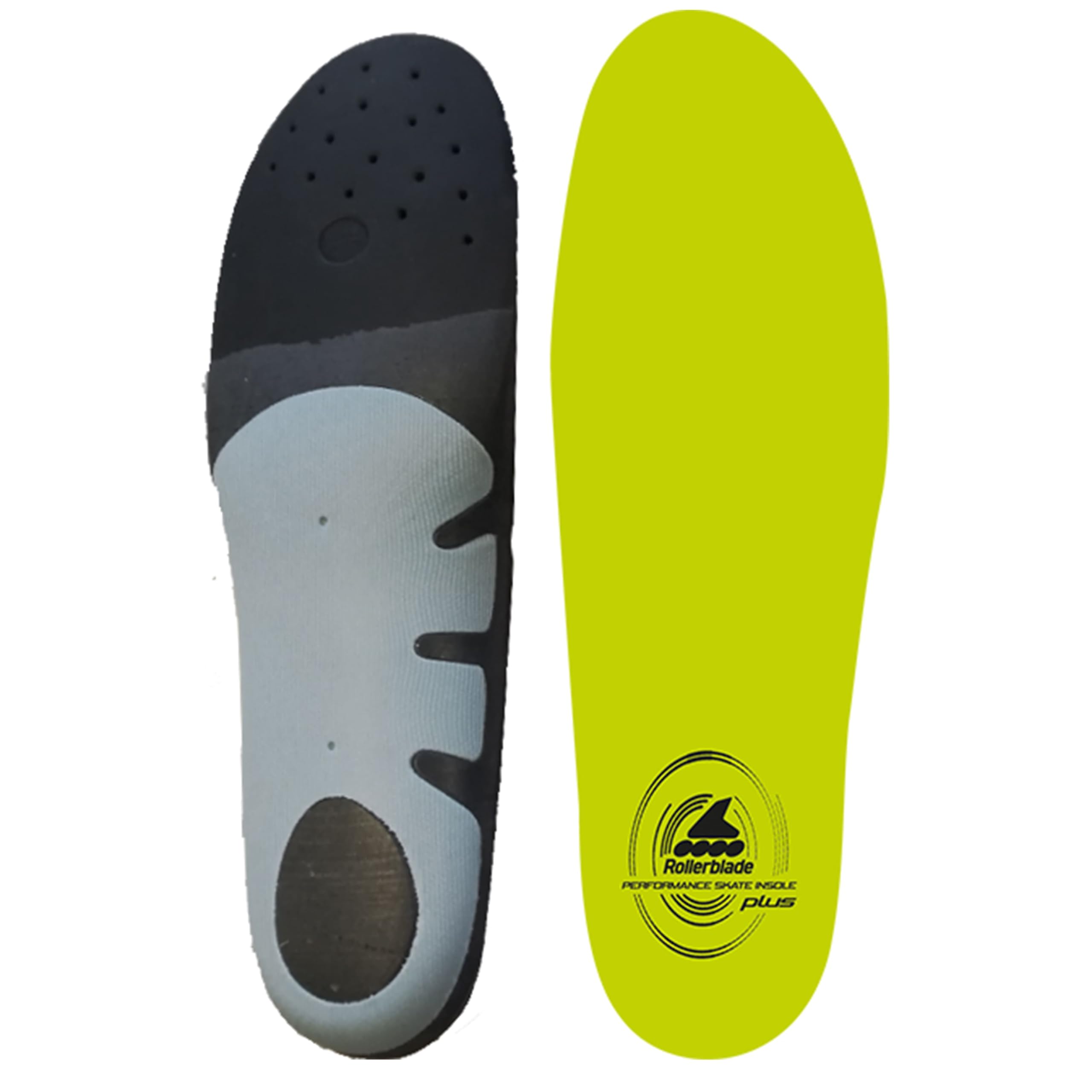 Rollerblade Performance Skate Plus Insole 2025 Lime/Black, Lime/Black, 43