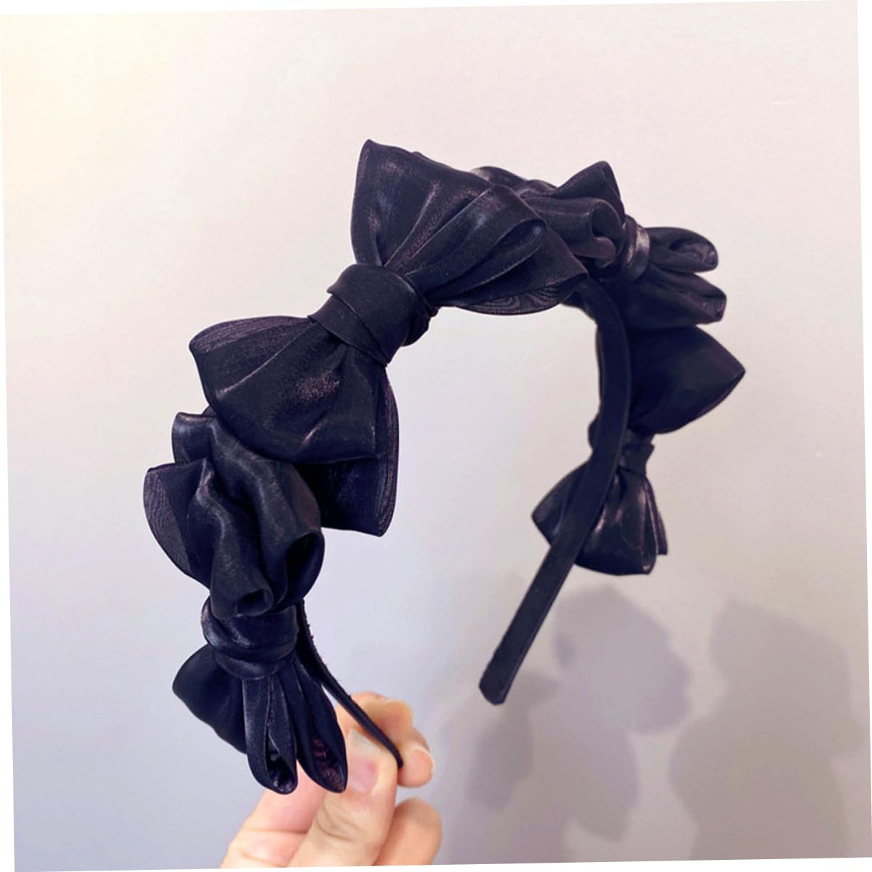 FRCOLOR 5 Diademas Elegantes Con Lazo Para El Pelo Para Mujer Herramienta De Peinado Para Fiestas Y Festivales.