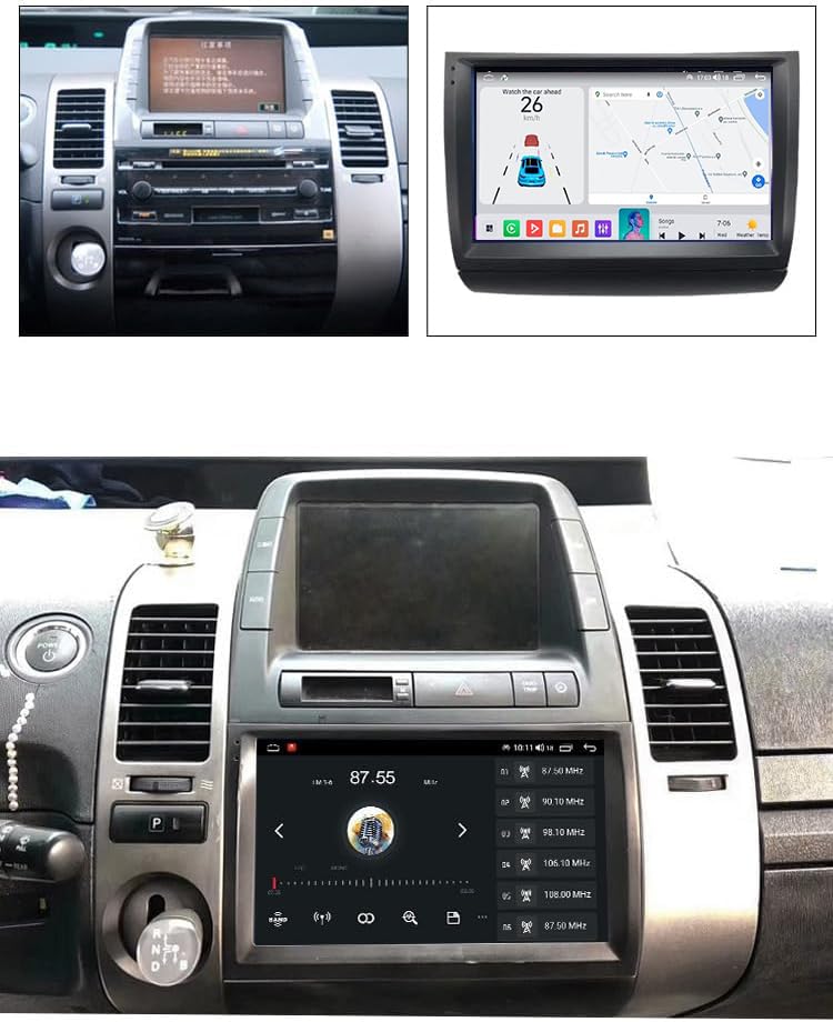Autoradio Prius 20 2003-2009 Android 15 M6 pro3 avec navigation GPS