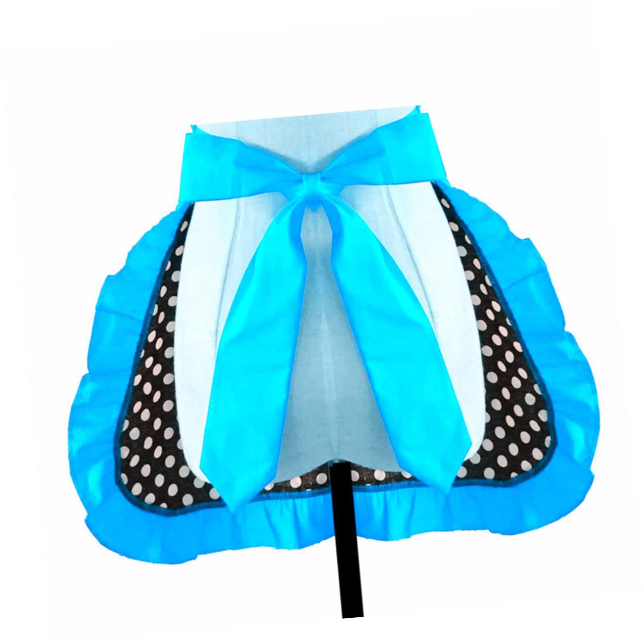 ABOOFAN 3 Pièces Femmes Demi Tablier Tablier De Cuisine Demi Pour Femmes En Coton s Pour Femmes Avec Poches Princesse s Ménage Point