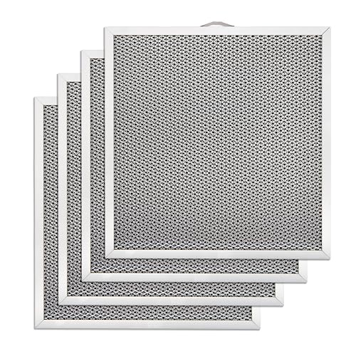 4 Pack Range Hood Filter Replacement, 11-1/4" X 11-5/8" by LikeLion - Used condition - Image 7