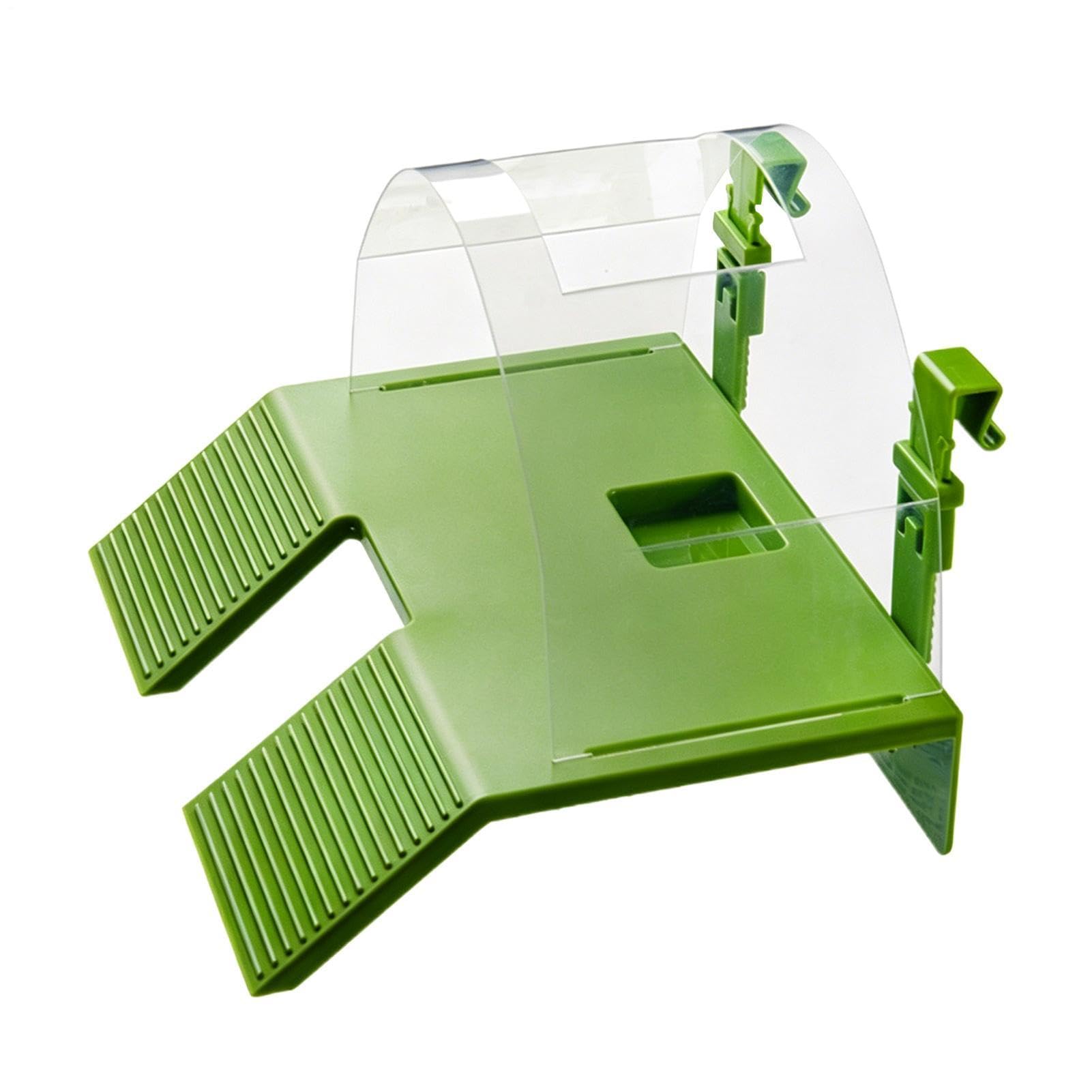 Nkmifeg Rampa De Asolamiento Tortugas - Doble Escalera Escalada Salamandras | Terraza Reposo Tortugas - para Criadores y Dueños, Terrario, Tanque de Comida, Salón, Oficina en Casa — view 10
