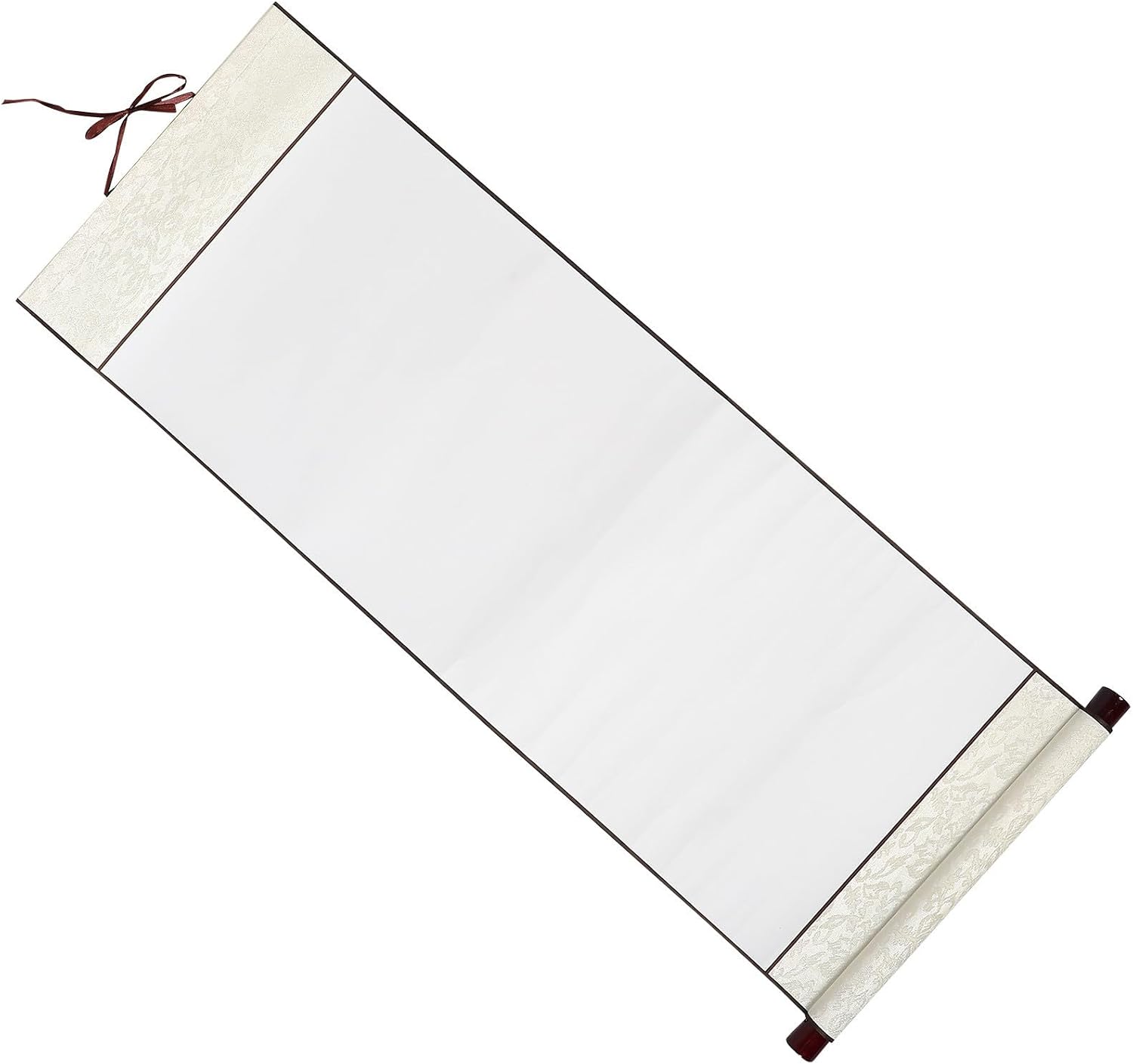 2pcs Blank Hanging Wall Scrolls Chinese Calligraphy Xuan Paper Set