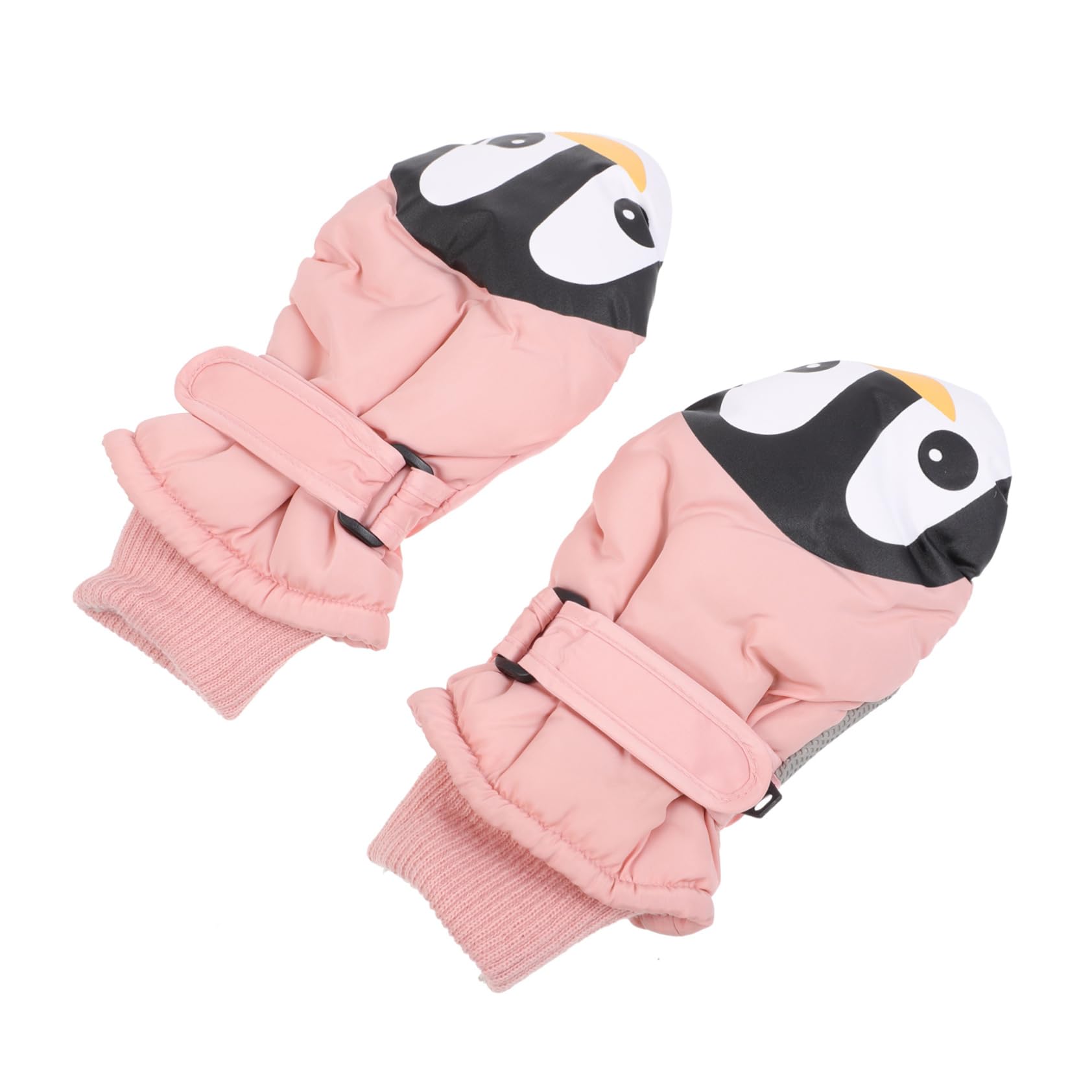 Healeved Winter Mitten Gloves for Boys and Girls Snow Gloves for Children 1 Pair Cartoon Style Comfortable for Boys Girls