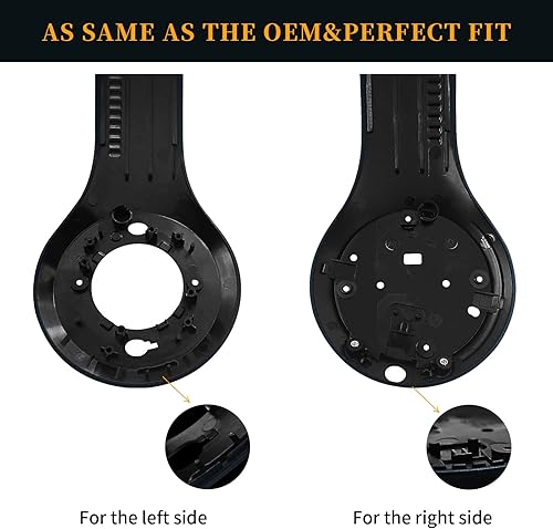 Miniatura 4 de Carcasa de carcasa que incluye piezas de panel interior y exterior izquierdo y derecho, accesorios de repuesto para Studio 3.0 inalámbrico con cable