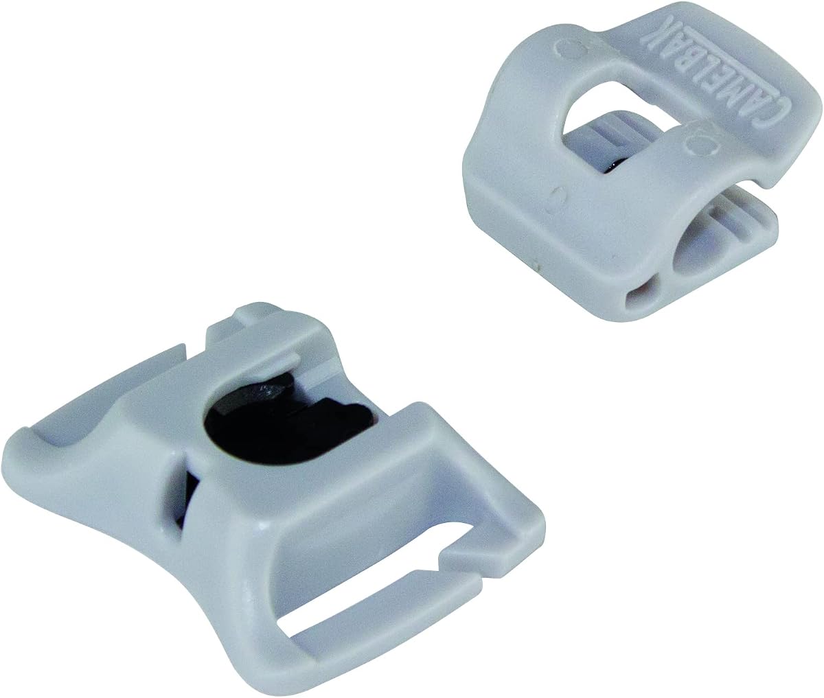CamelBak Trampa de tubo magnético, soporte magnético seguro para tubo de bebida para paquetes de hidratación, gris