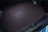 Custom Car Cargo Mat Car Boot Liner Waterproof Anti-Slip All Weather Protection Leather Material, Co