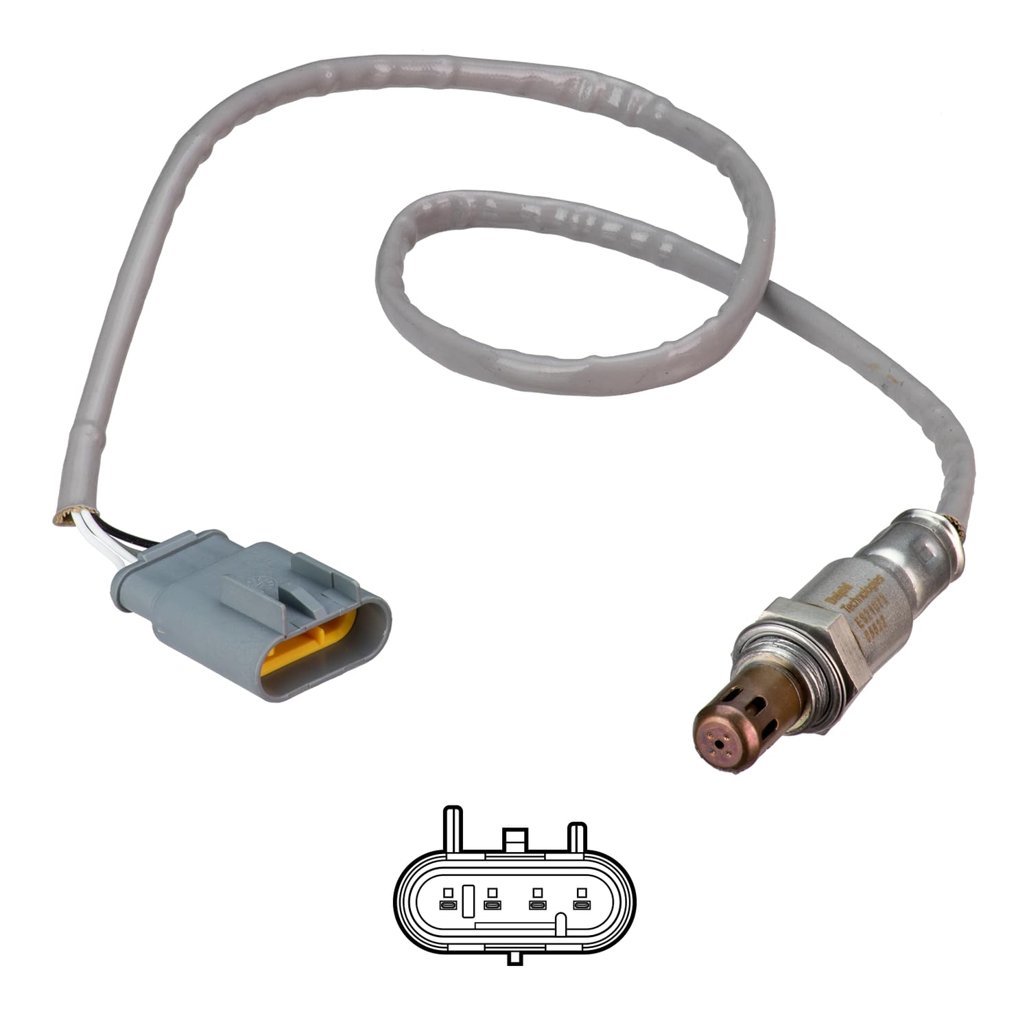 Capteur d'oxygène Delphi ES21073-12B1 sonde lambda pour réduction des émissions - 2