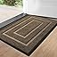 Portalov Front Door Mat Indoor Outdoor,Concise Style Rubber Mat, All ...