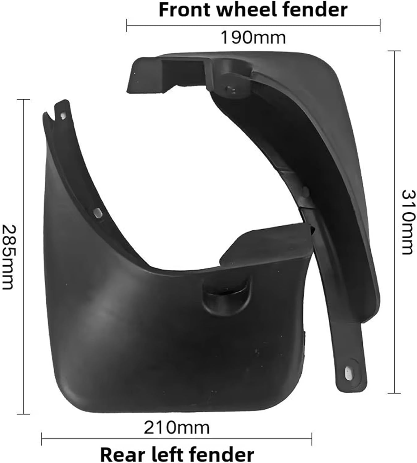 mudflaps Car Front Rear Wheel Mud Flaps Mudguards Splash Guards for Toyota for RAV4 2.0L 2006-2012