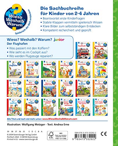 Wieso? Weshalb? Warum? junior, Band 3 - Der Flughafen (Sachbuch ab 2 Jahre - mit Klappen) (junior, 3)