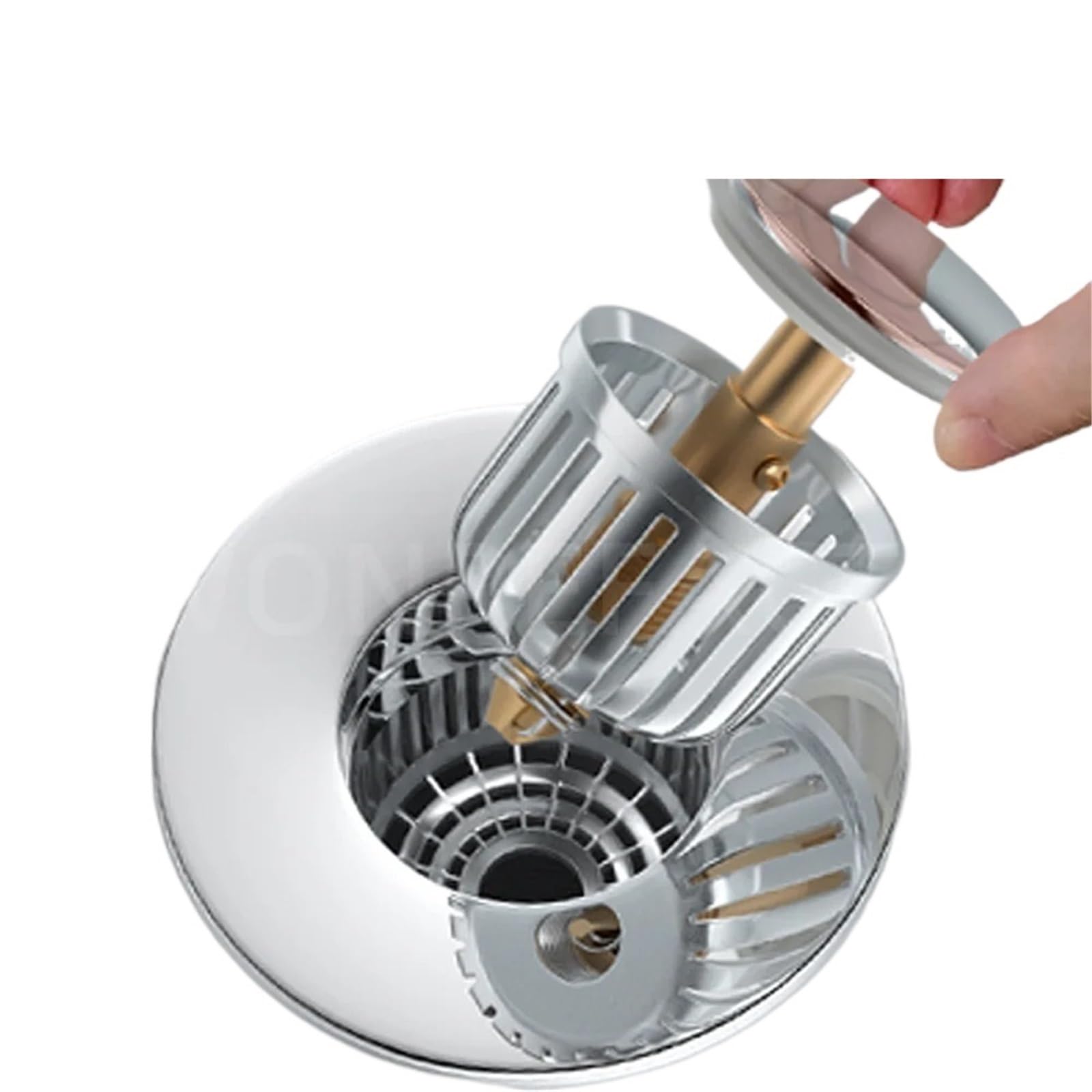 Filtre de vidange d'évier de cuisine universel pop-up anti-odeur pour évacuation rapide