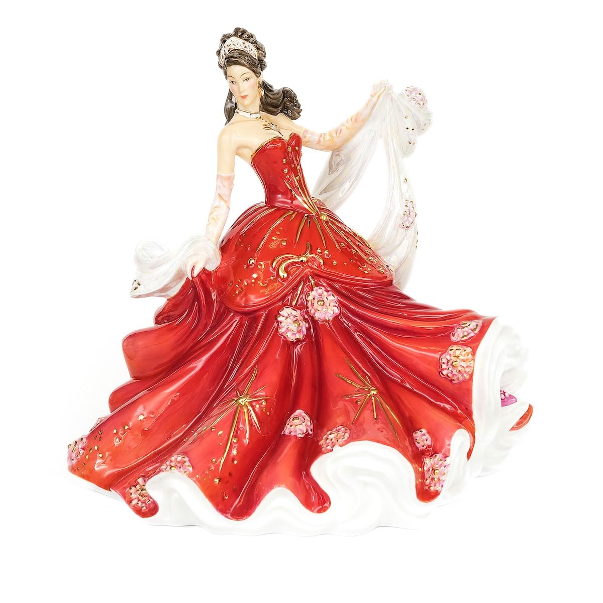 The English Ladies Co Women's Gold,Red English Co. True Radiance Figurine