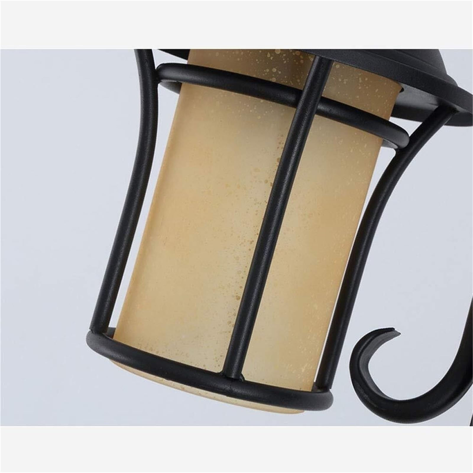 Lampy Solarne Na Słupku, Zewnętrzne Lampy Na Słupku, 2-Lampowe Lampy Zewnętrzne Na Słupku W Czarnym Wykończeniu, Odporne Na Rdzę, Aluminiowe Lampy Na Słupku Ogrodzen,One Color-Height 230cm