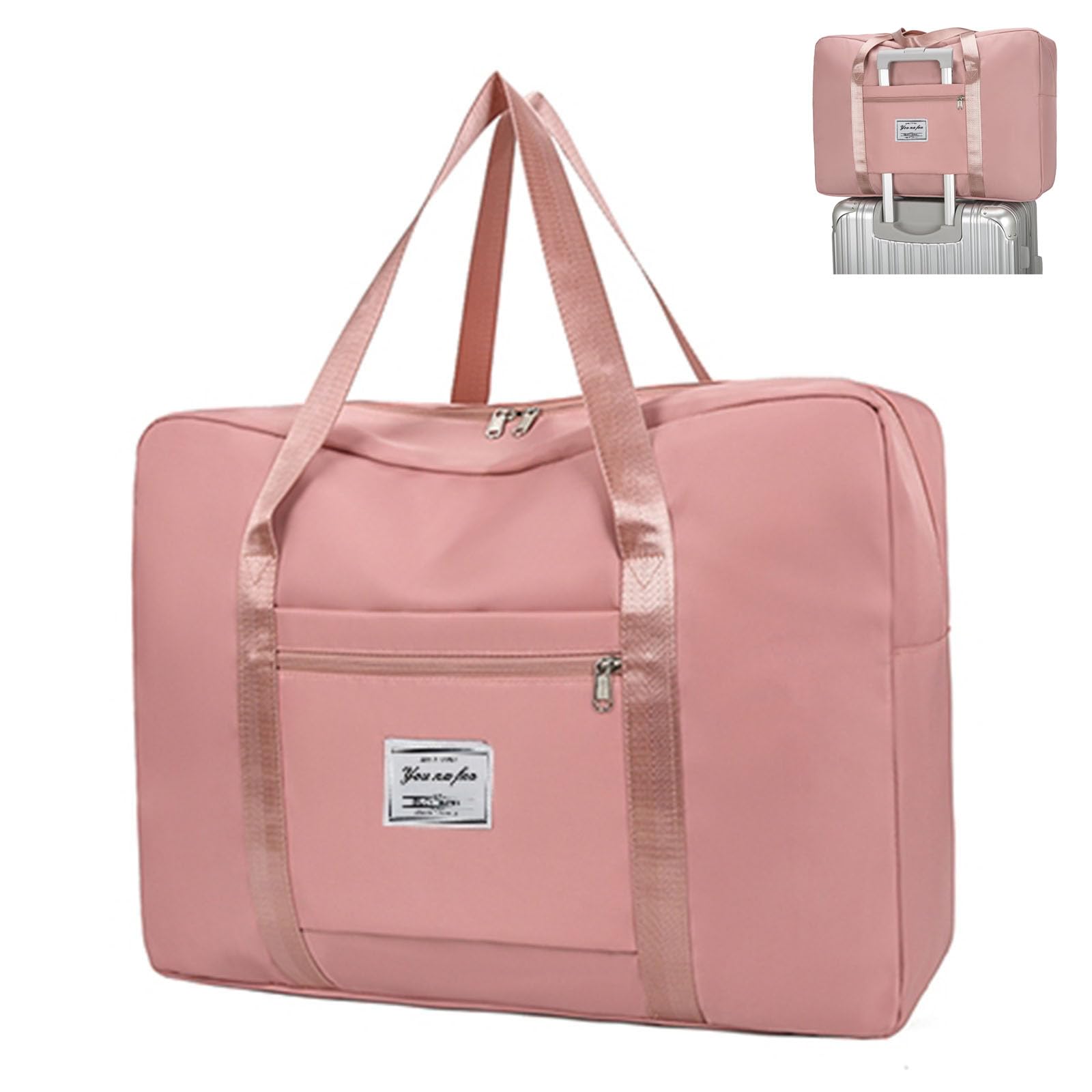 19 Travel Duffel Bag Large Weekender Bag for Women Men Expandable Personal Item Bag for Airlines Water Resistant
