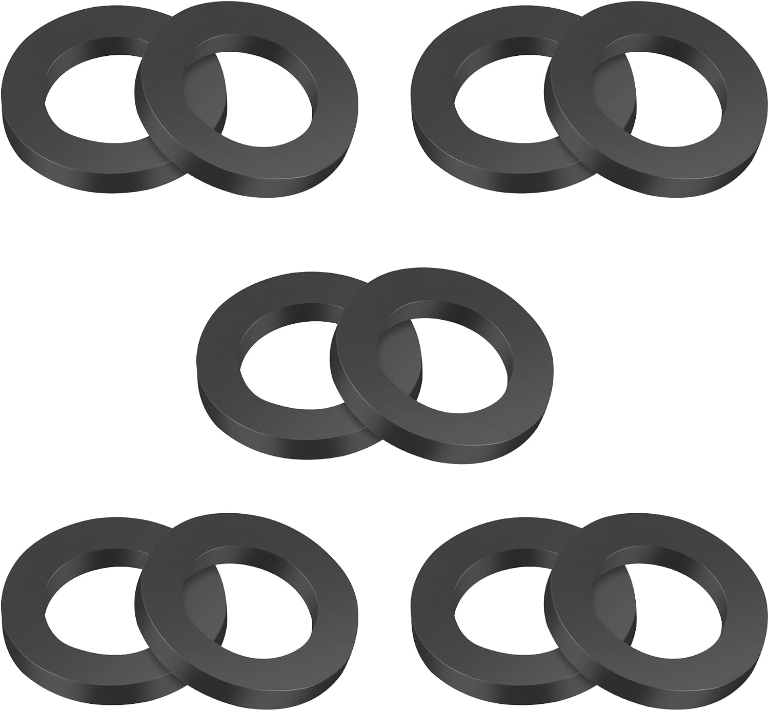 SUNJIKA No.3 Fuel Cap Seals,Fits Coleman Lanterns & Stoves,10-Pack