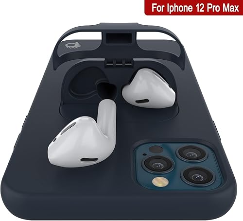 Vista 16 de Punkcase Funda para iPhone 12 Pro Max (serie CenterPods) Funda delgada y duradera 2 en 1 para iPhone 12 Pro Max (6.7 pulgadas) Protege tu Blanco