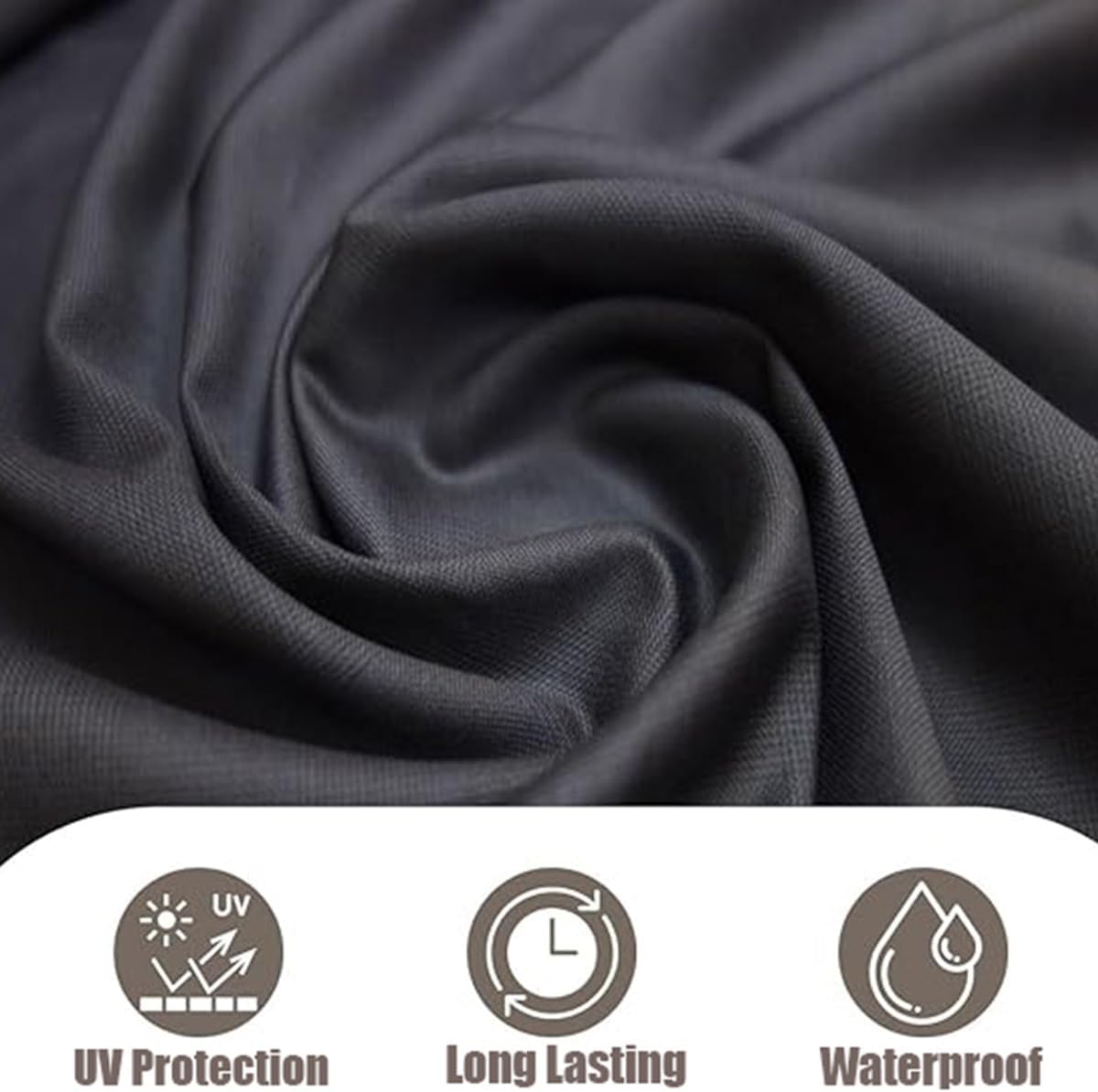 6 Ribs 8 Ribs Patio Umbrella Replacement Canopy 2.0m 2.30m 2.5m 2.7m 3.0m 3.5m Replacement Covers for Garden Outdoor Lawn Backyard Sand(Red,11.5ft/6ribs)