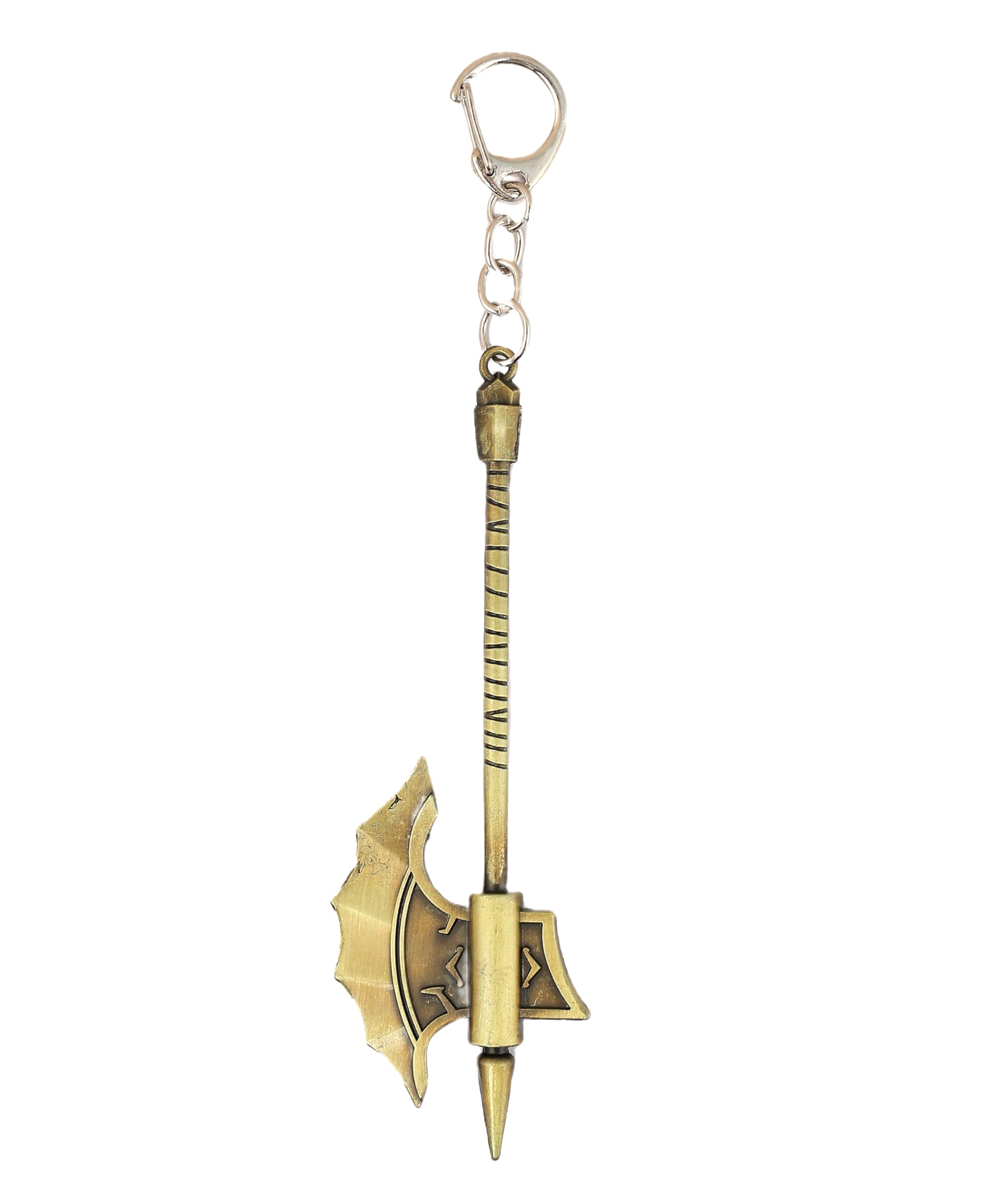 Premium Metal Keychain Collection � Iconic Game & Anime Characters � Durable & Stylish Key Accessories (A-xe) 3