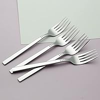Vista 7 de Morcte Tenedor de postre de acero inoxidable, juego de 12