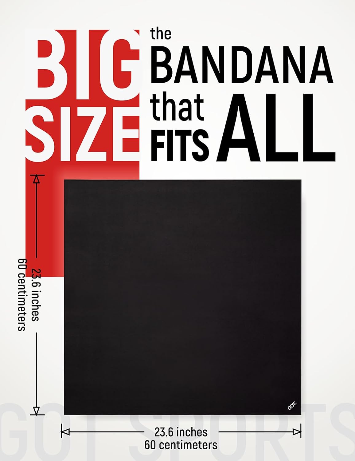 GOT Sports UPF 50+ Cooling Bandana for Men & Women - Thermoregulation, Moisture-Wicking, Sun Protection Bandana Neck Wraps - Image 4