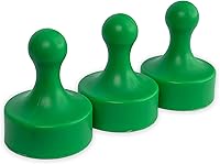 Vista 44 de GLASSBOARD STUDIO Potentes imanes de neodimio, en forma de peón, fuerte imán para nevera/refrigerador y pizarra blanca, ideal para oficina, cocina