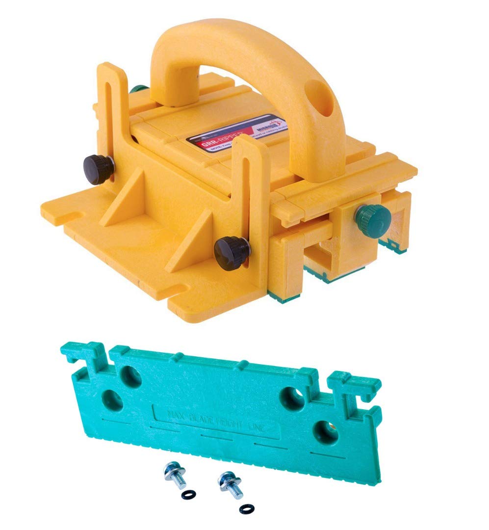 Microjig Grr-Ripper 3D Pushblock & 1/8-Inch Leg Accessory by MICROJIG