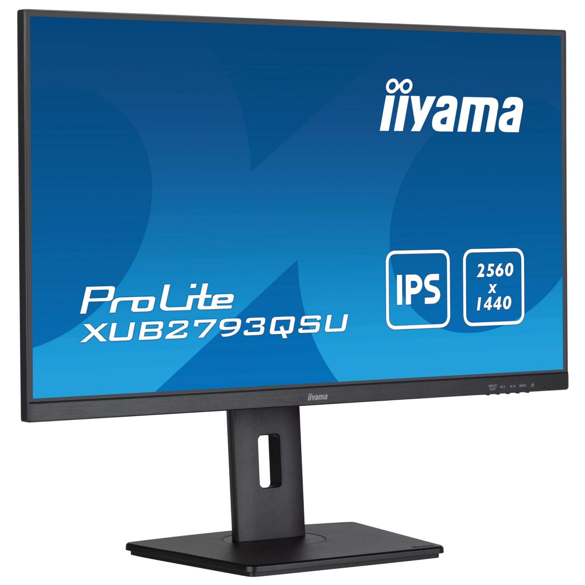 Iiyama XUB2793QSU-B7-27, 27-calowy QHD LED IPS, 2560x1440/100Hz, 1H1DP, HAS