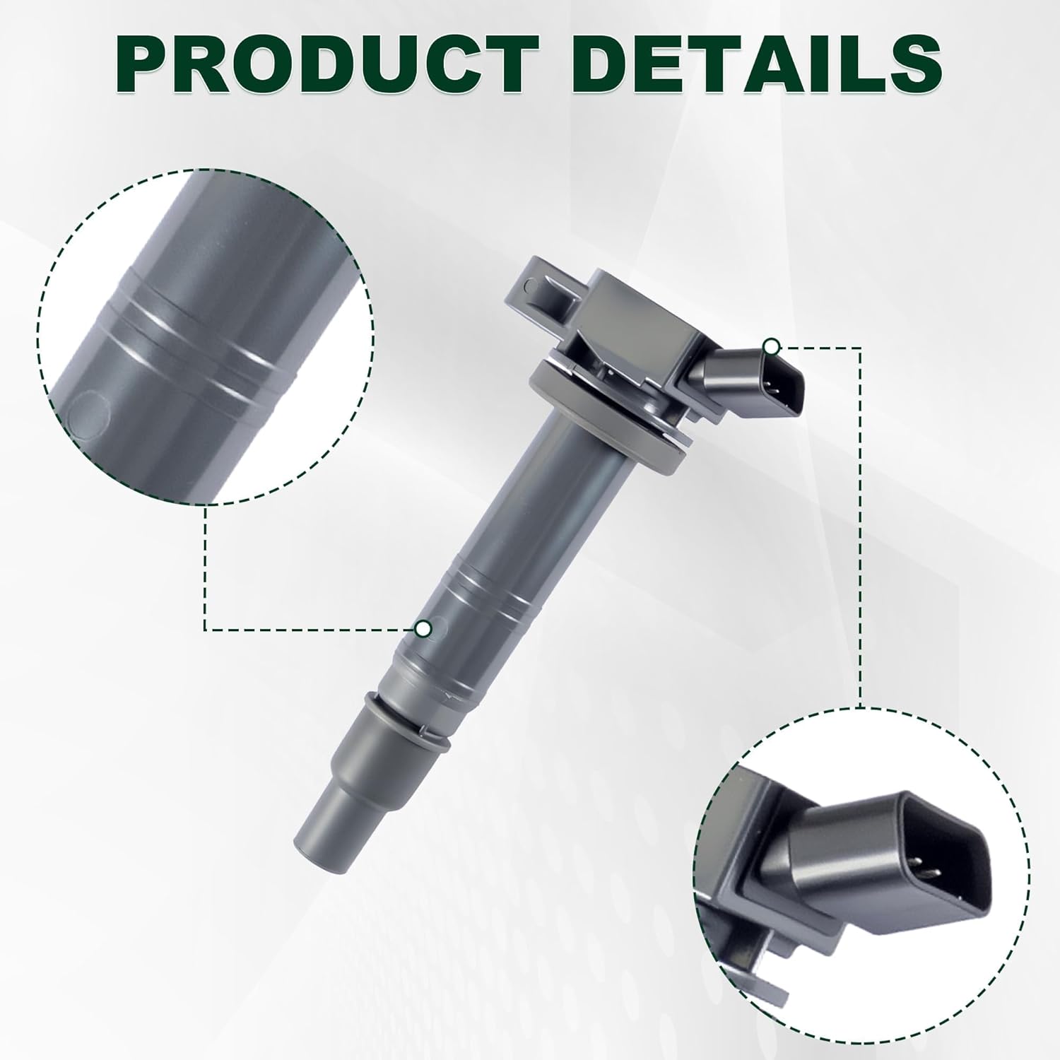 SET OF 4 IGNITION COILS compatible with 2003-2012 TOYOTA LEXUS SCION 90919-02248 UF495