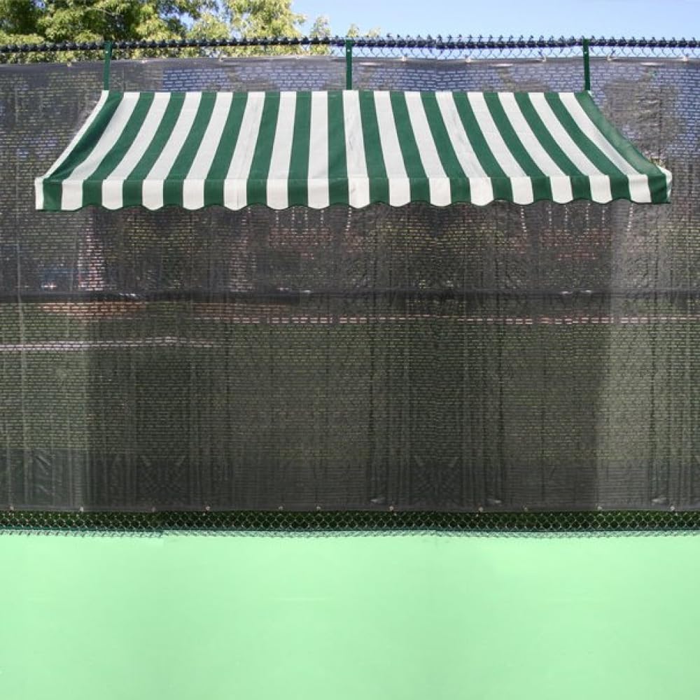 SunTrends Replacement Tennis Court Canopy for Fence Cabana & Shady Court