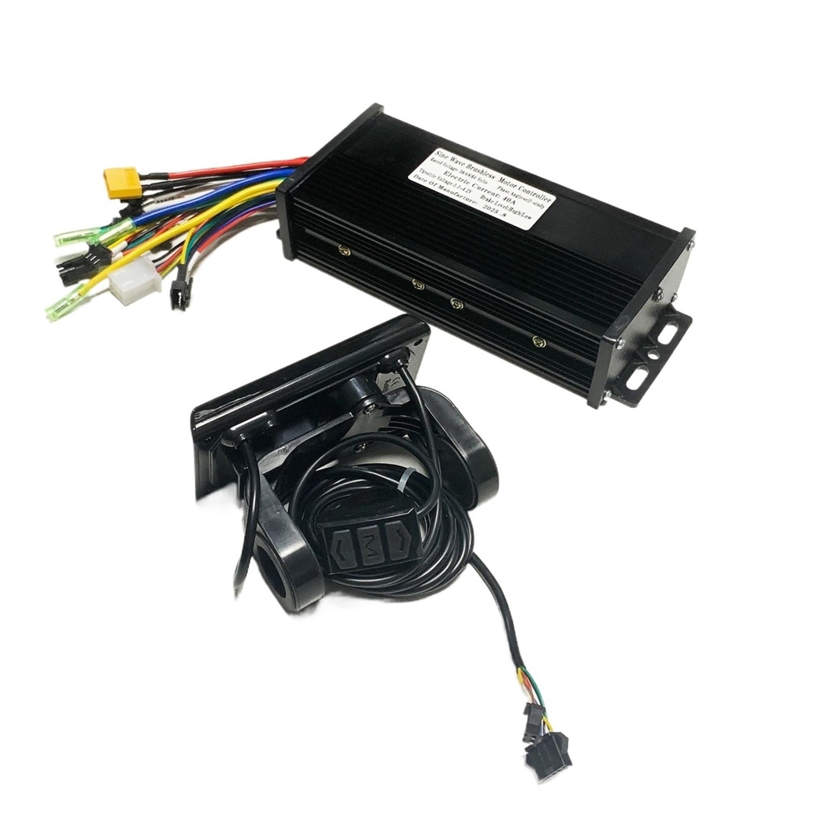 Ph75XUgwK 36V 48V 60V 40A 1000W 1500W 2000W Brushless Motor sine wave Controller with SW900 LCD meter