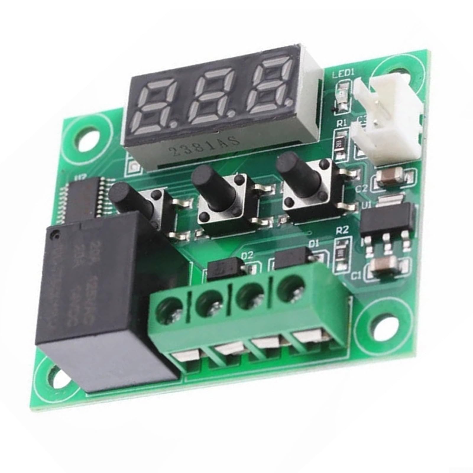 Termostato Digital 12V Control para preciso 0.1℃ Termostato Digital(RED)