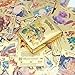 55 PCS Gold Foil Pokémon Cards – V, GX, EX, VMAX, GMAX Battle Styles – No Duplicates – Premium Collectible Set – Gift for Kids & Pokémon Fans
