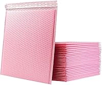 Vista 8 de KAIXILU - Sobres acolchados de burbujas rosas de 13 x 10 pulgadas de ancho x 10 pulgadas de largo, 25 unidades, bolsas de envío, bolsa de envío