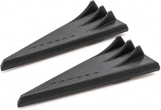 SplashNColor RC Side Skirts Compatible with Arrma Typhon 6S 1/8 BLX Buggy High Downforce Aero Control | Bolt-On Side Dam Upgrade for Stable Cornering