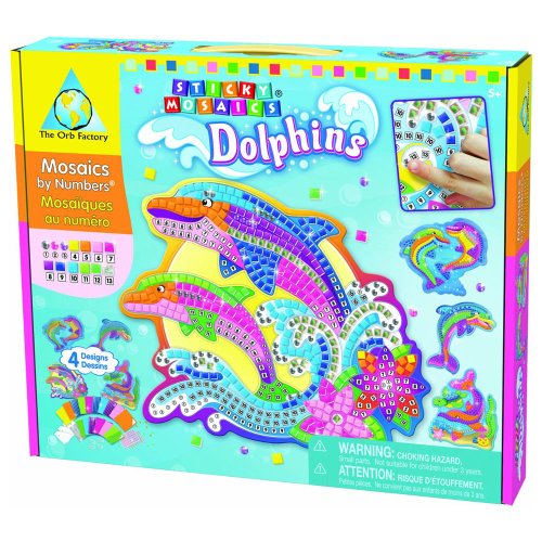 The Orb Factory Limited Sticky Mosaics Dolphins