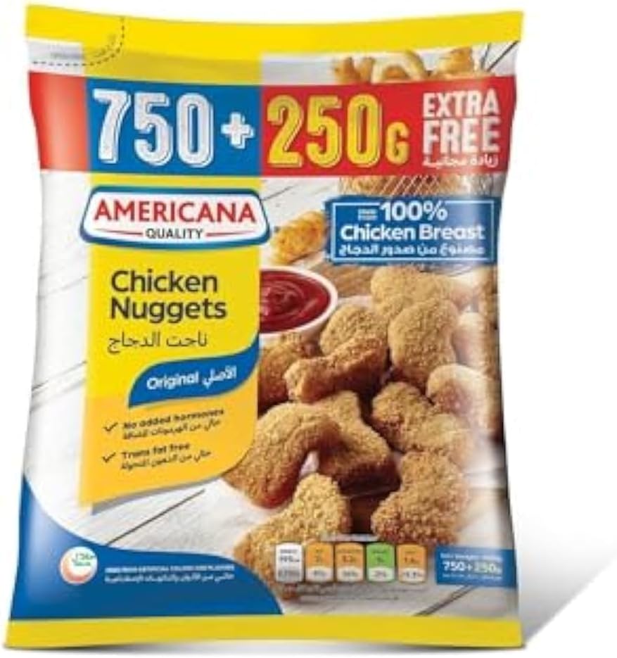 Americana Chicken Nuggets 750g + Extra