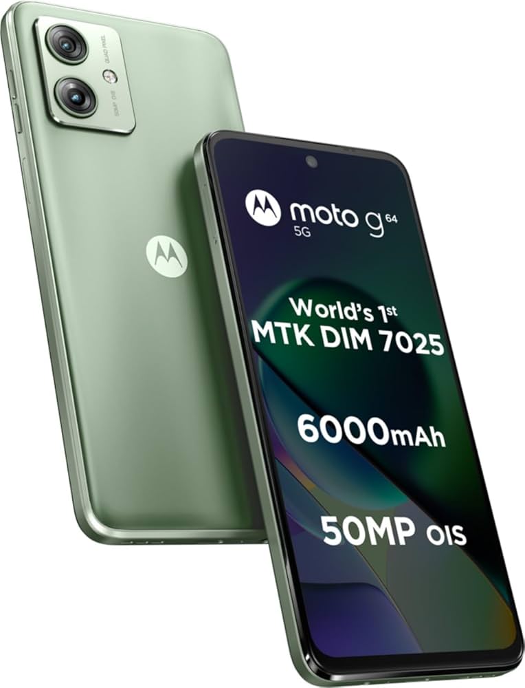 Motorola g64 5G (Mint Green, 128 GB) (8 GB RAM) : Amazon.in