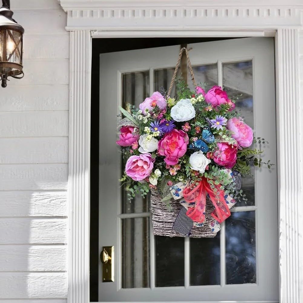 Cesto Fiori Pendente PVC 40x30cm Esterno