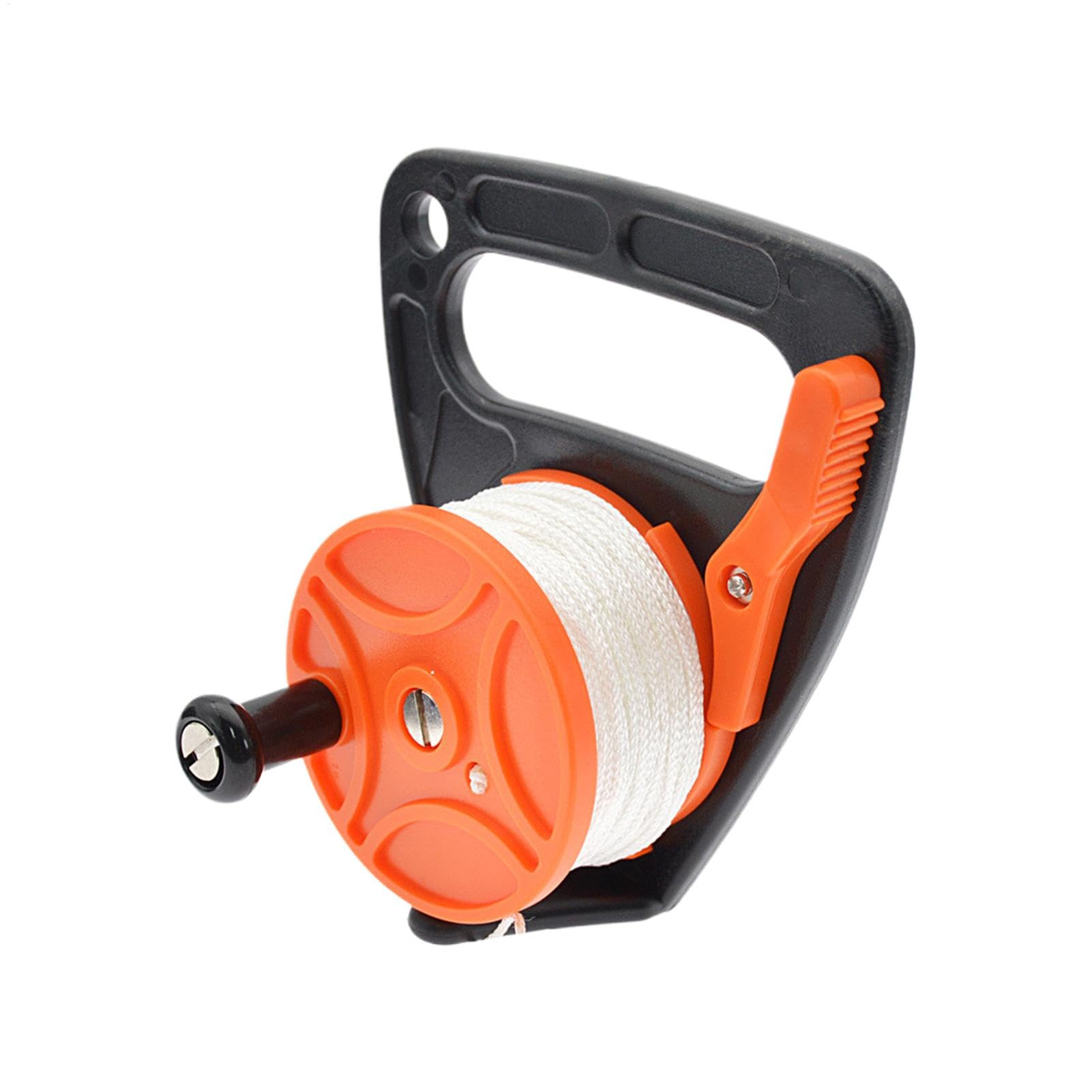 Carrete de buceo de 150 pies con cable de alta visibilidad